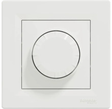 Otočný stmívač Schneider Electric Asfora LED 3-370 W bílá