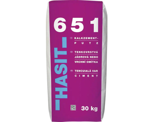 Balení vápenocementové omítky 30 kilogramů