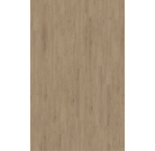 Pohled na laminátovou podlahu s dřevěným vzhledem.