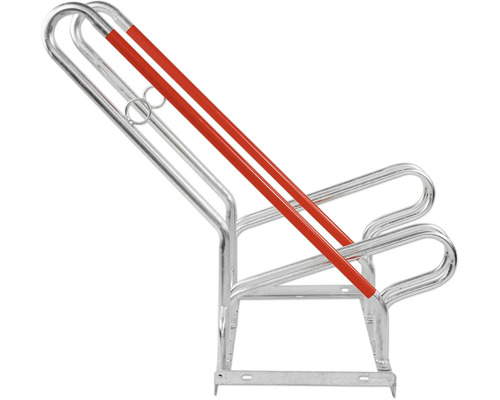 Stojan na kola pro dvě kola z kovu