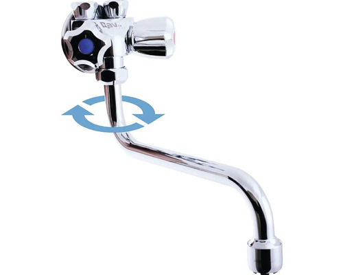 Kuchyňská baterie s otočným výtokem