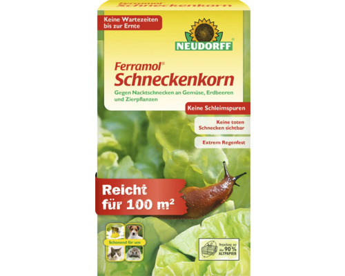 Přípravek proti slimákům Ferramol® Neudorff 500 g Ferramol granulát proti slimákům od společnosti Neudorff