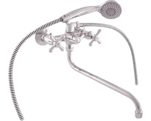 Koupelnová baterie s sprchovou hadicí a ruční sprchou