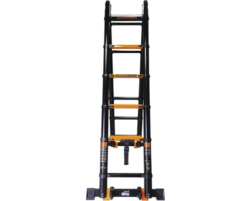 Rozložený víceúčelový žebřík