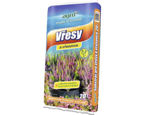 Agro substrát pro vřesy a vřesovce, 20 litrů