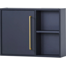 Závěsná skříňka s dvířky a otevřenou policí