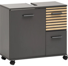 Spodní skříňka se zásuvkami a kolečky do koupelny