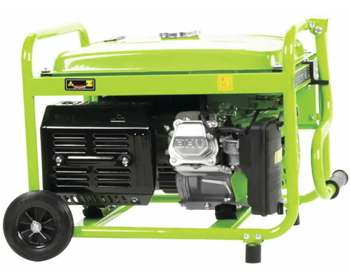 Elektrocentrála s rámem a kolečky