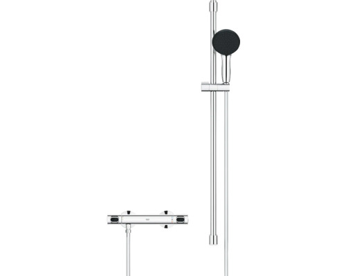 Sprchový systém s termostatem a ruční sprchou