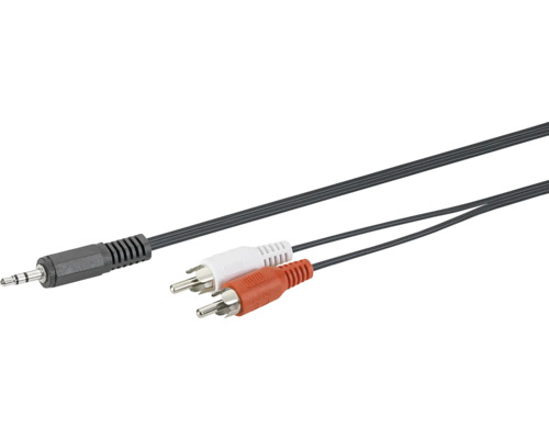 Audio kabel s jack konektorem na cinch konektor