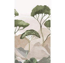 Ilustrace stromů a kopců