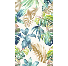 Tapetový vzor s tropickými listy
