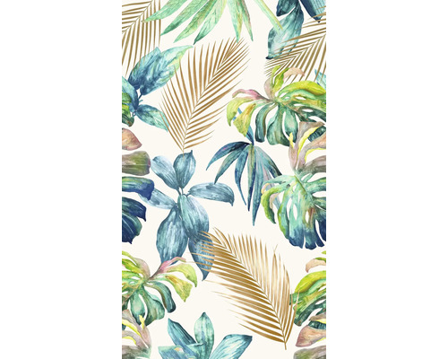 Tapetový vzor s tropickými listy
