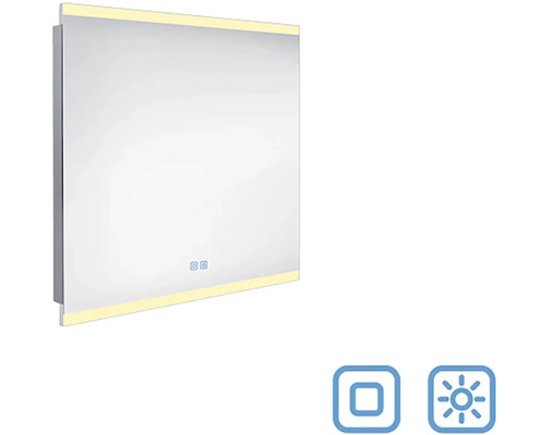LED zrcadlo s osvětlením Nimco ZP 12000 80 x 70 cm IP 44