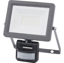 LED reflektor VANA SMD S EASY LEDMED IP 65 20 W 2200 lm 4000 K antracit s pohybovým senzorem