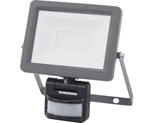 LED reflektor VANA SMD S EASY LEDMED IP 65 20 W 2200 lm 4000 K antracit s pohybovým senzorem LED reflektor s pohybovým senzorem