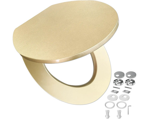 WC sedátko s upevňovacím materiálem