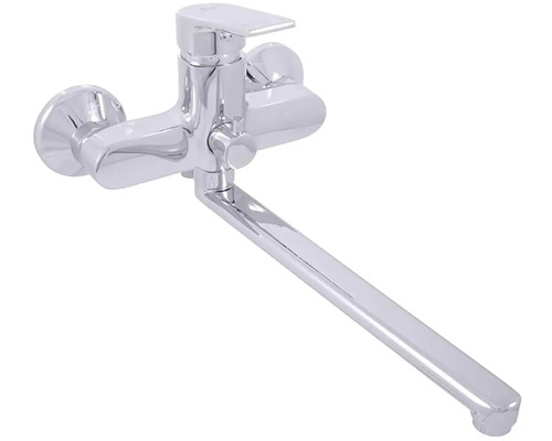 Nástěnná baterie s výtokem pro koupelnu