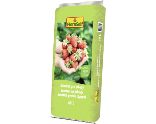 FloraSelf substrát pro jahody 40 litrů balení