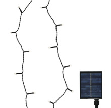 Solární světelný řetěz s diodami LED