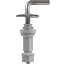 Upevňovací sada pro WC sedátko z kovu a plastu