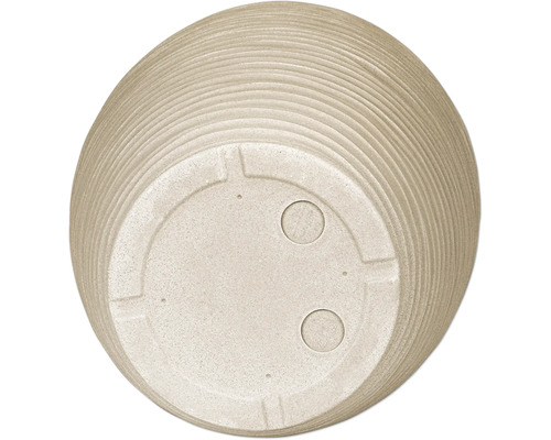 Spodní strana strukturovaného květináče