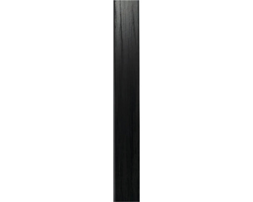 Ukončovací profil k akustickému panelu antracit 20x26x2650 mm Profilovaná dřevěná lišta