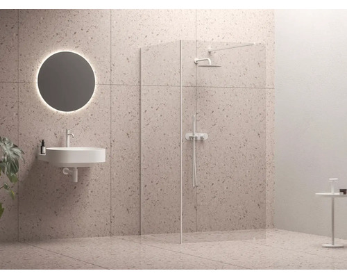 Walk In RAVAK Walk-In Corner Set 110 x 80 cm barva rámu bílá dekor skla čiré sklo GW1CD4E0SZ1 Walk In RAVAK Walk-In Corner Set 110 x 80 cm barva rámu bílá dekor skla čiré sklo GW1CD4E0SZ1