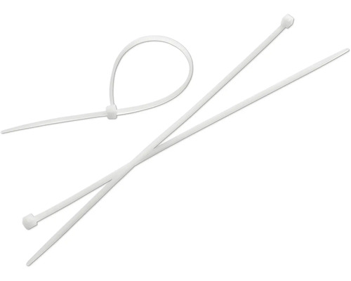 Několik plastových stahovacích pásků