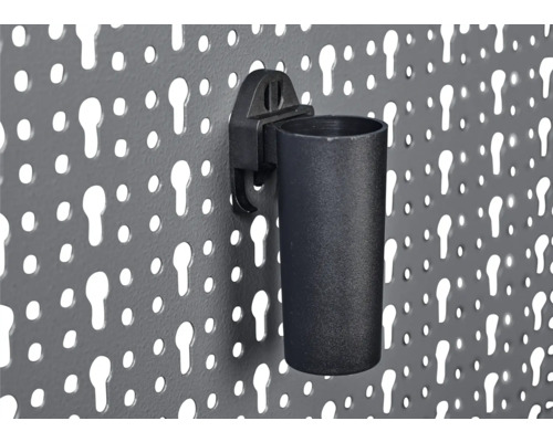 Držák nástrojů na děrované stěně pro uložení nářadí