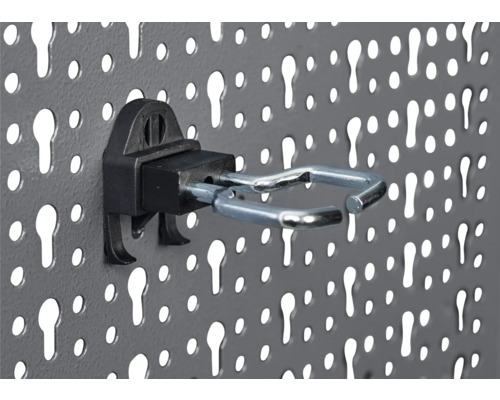 Držák nástrojů na děrované desce