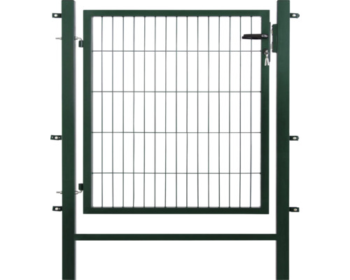 Zahradní branka z drátěného pletiva se zámkem