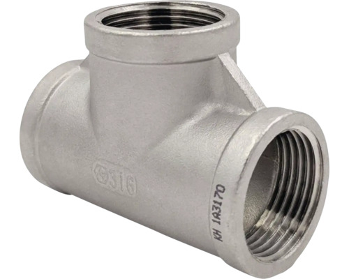 T-kus nerez 1/4"