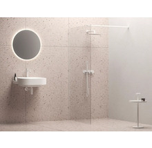 Walk In RAVAK Walk-In 160 cm barva rámu bílá dekor skla čiré sklo GW9WS0E0SZ1