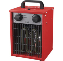 Elektrický ohřívač s výkonem 2 kilowatty a držadlem