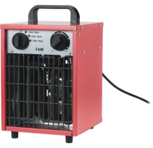 Elektrický ohřívač s topným výkonem 3 kilowattů a rukojetí