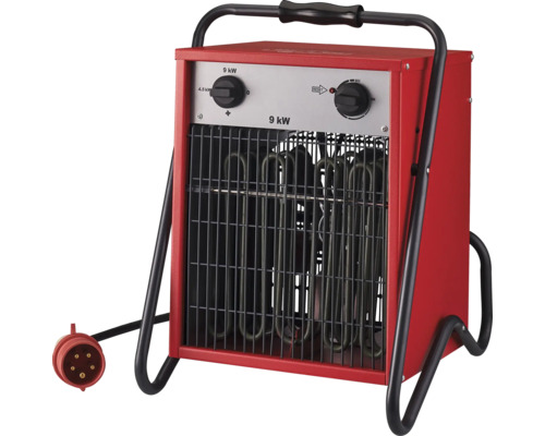 Elektrické topidlo s výkonem devět kilowattů