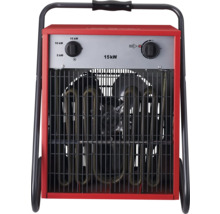 Elektrický ohřívač 15 kilowattů s ventilátorem a držadlem