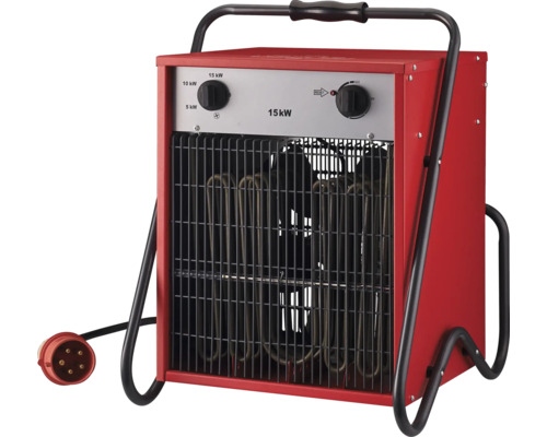 Elektrické topení s topným výkonem 15 kilowattů