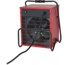 Elektrický stavební ohřívač s ochrannou mřížkou a držadly