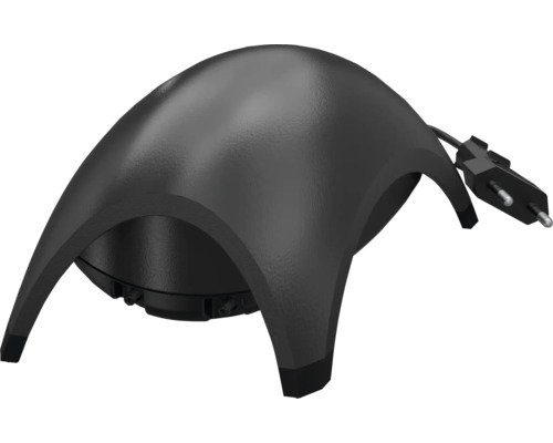 Černé jezírkové světlo se zástrčkou