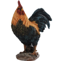 Dekorativní figurka kohouta do zahrady