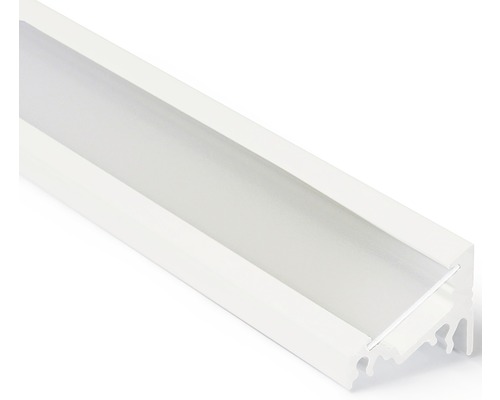 Profil FK technics FKU60 pro LED plexi 2m hliník bílý lak Hliníkový LED profil
