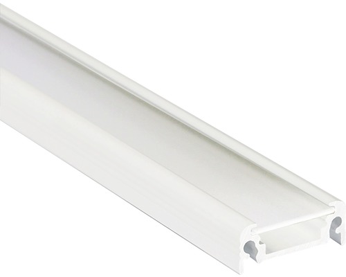 Profil FK technics FKU11 pro LED plexi 2m hliník bílý lak Profilová lišta pro LED svítidla