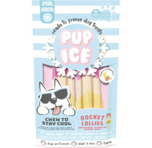 Pup Ice psí zmrzlina k zamrazení, příchuť jahoda a banán