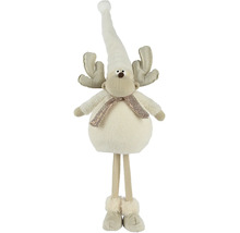 Dekorativní figurka soba s čepicí a šálou