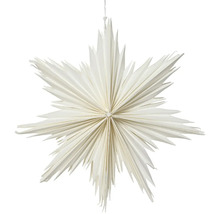 Papírová hvězda k zavěšení