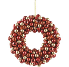 Dekorativní vánoční věnec s koulemi