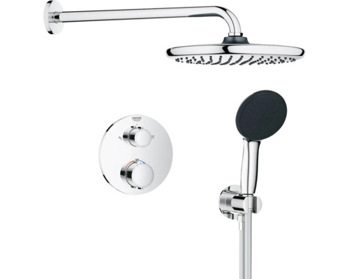 Sprchová souprava s hlavovou sprchou, ruční sprchou a termostatem od společnosti Grohe