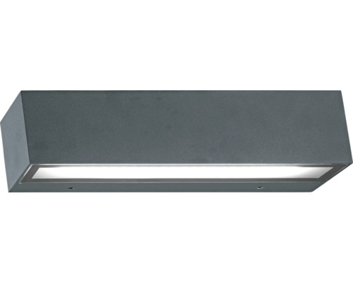 LED venkovní nástěnné svítidlo ECOPLANET STIX 2x6W IP44 12 W 1090 lm 4000 K černé
